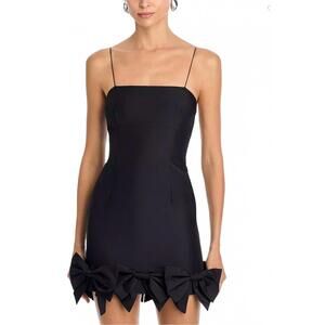 LoveShackFancy | Dresses | New Loveshackfancy Agrace Mini Dress In Black |  Poshmark
